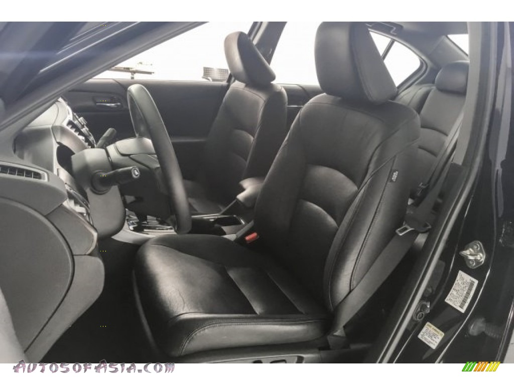 2015 Accord EX-L Sedan - Crystal Black Pearl / Black photo #33