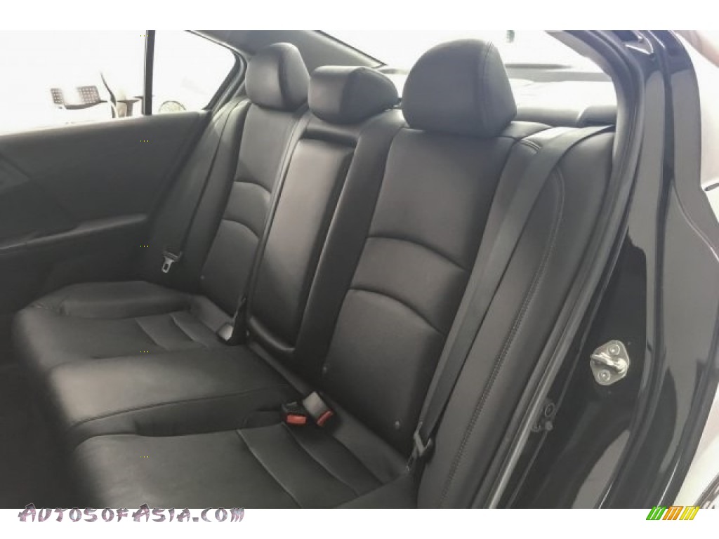2015 Accord EX-L Sedan - Crystal Black Pearl / Black photo #34