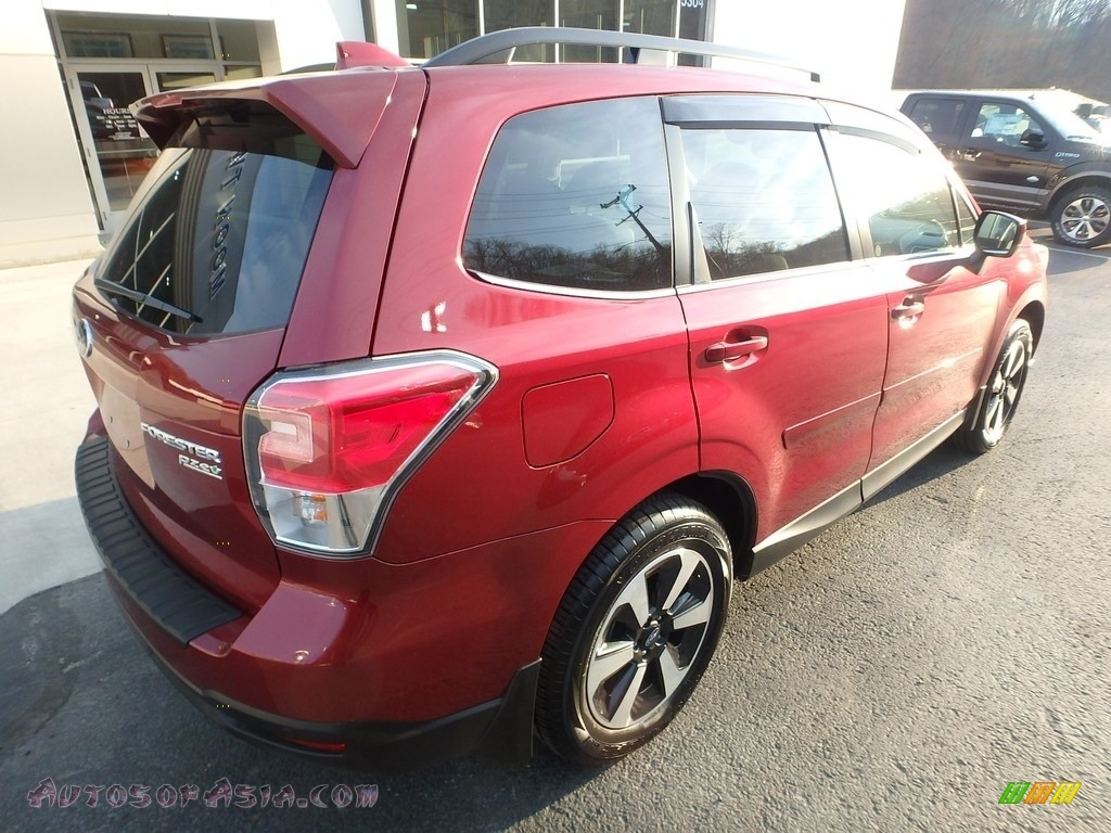 2017 Forester 2.5i Limited - Venetian Red Pearl / Gray photo #2