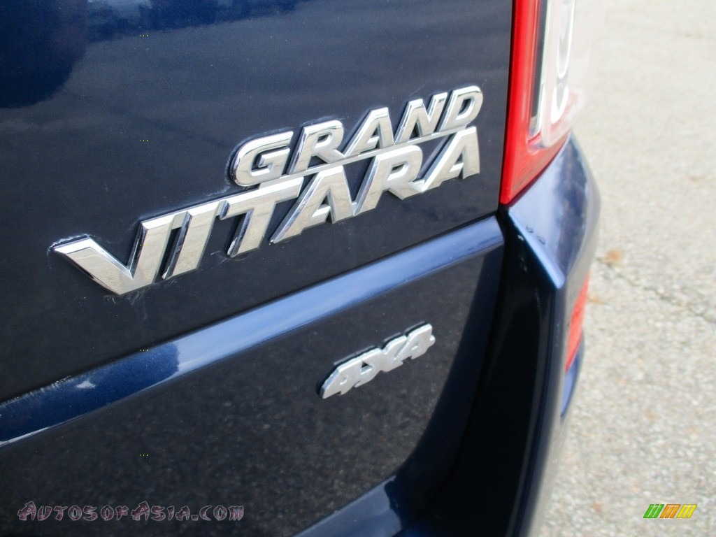 2010 Grand Vitara Premium 4x4 - Deep Sea Blue Metallic / Black photo #8