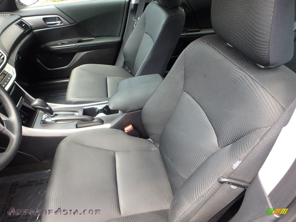 2015 Accord LX Sedan - Crystal Black Pearl / Black photo #15