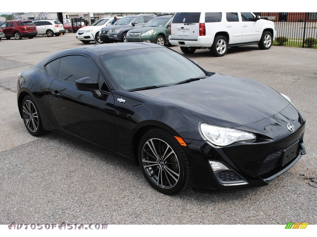 2013 FR-S Sport Coupe - Raven Black / Black/Red Accents photo #7