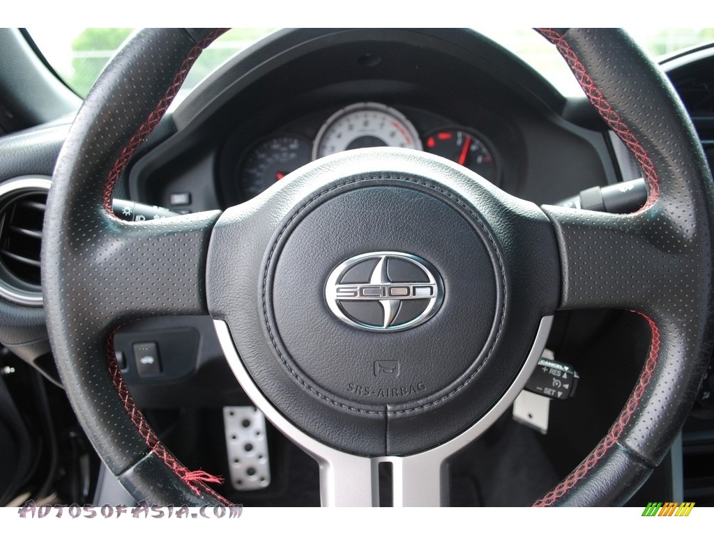 2013 FR-S Sport Coupe - Raven Black / Black/Red Accents photo #12