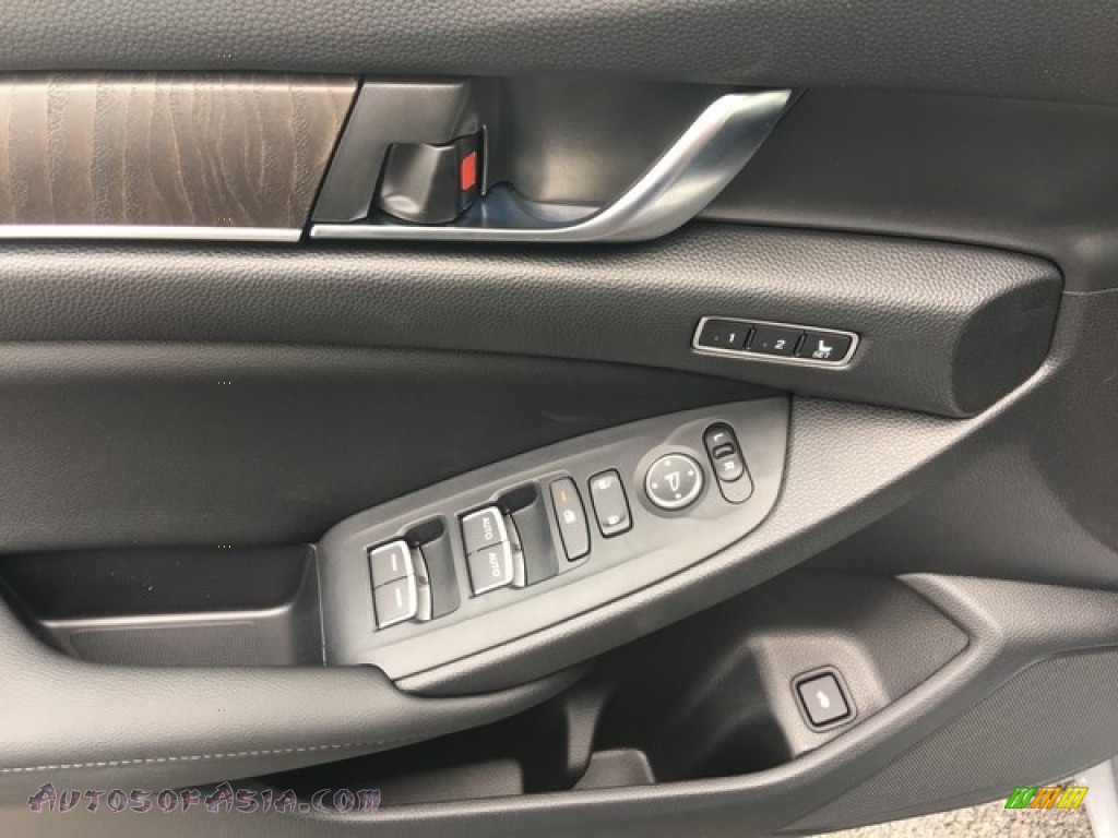 2018 Accord Touring Hybrid Sedan - Lunar Silver Metallic / Black photo #11