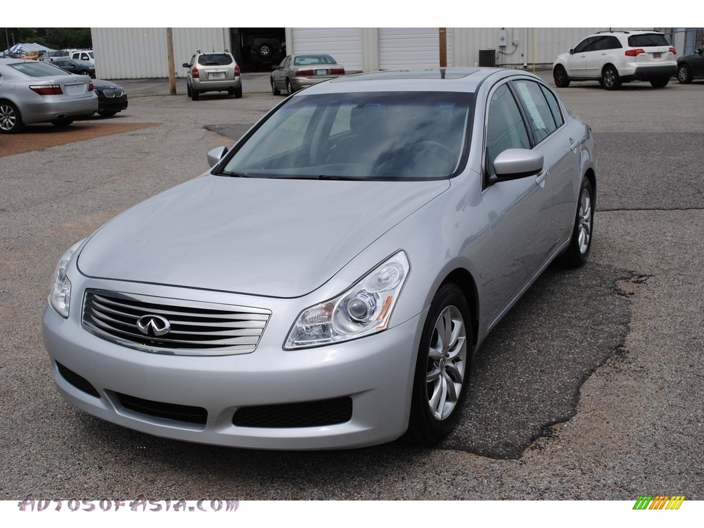 2009 G 37 Journey Sedan - Liquid Platinum / Graphite photo #1