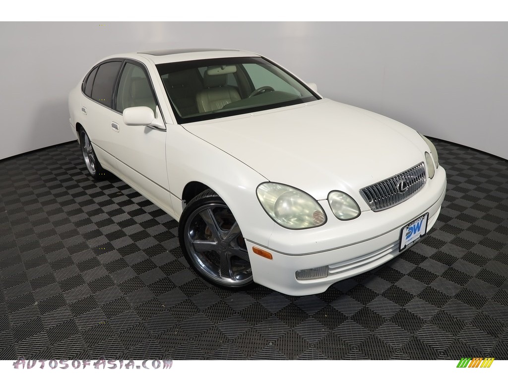 2003 GS 300 - Crystal White / Ivory photo #4