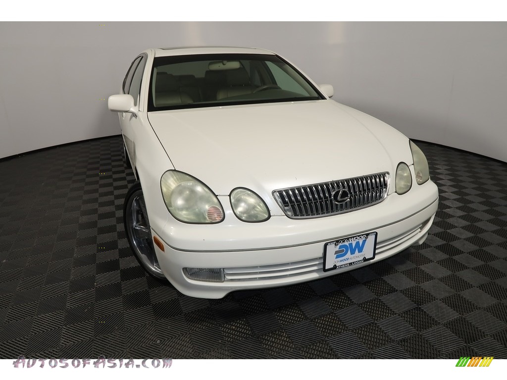 2003 GS 300 - Crystal White / Ivory photo #5