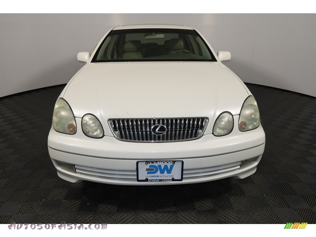 2003 GS 300 - Crystal White / Ivory photo #6