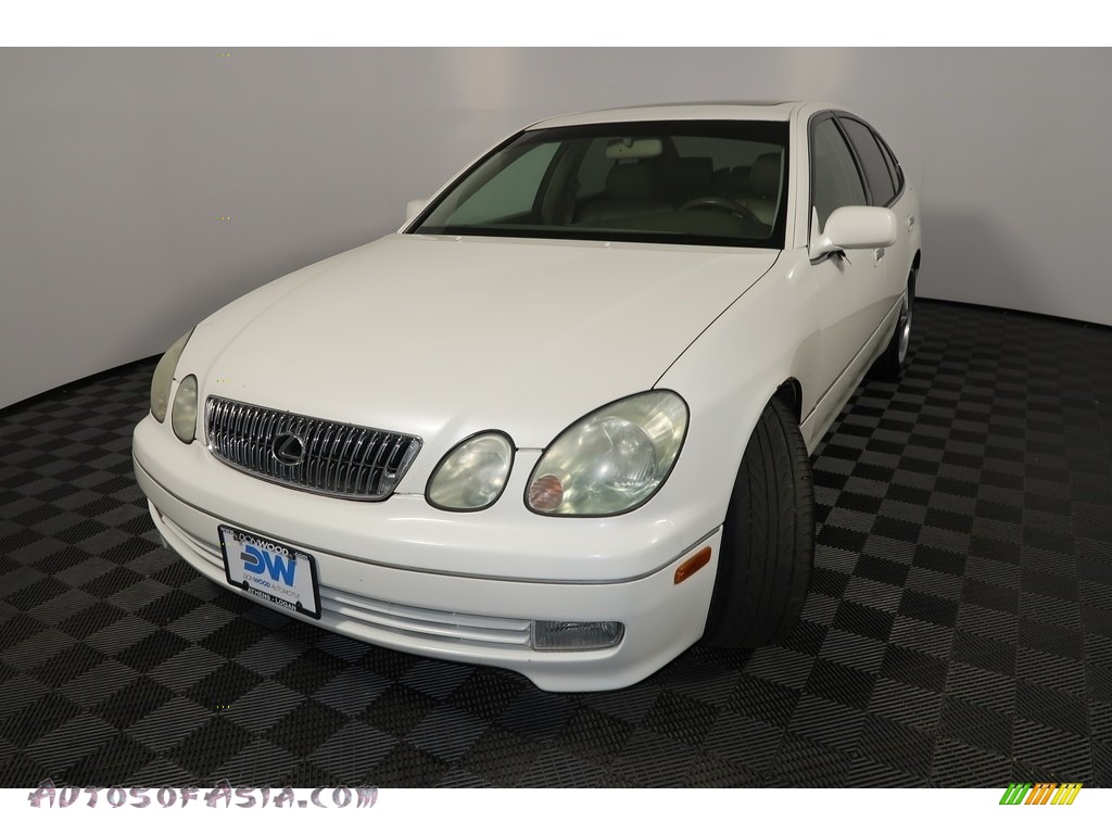 2003 GS 300 - Crystal White / Ivory photo #7