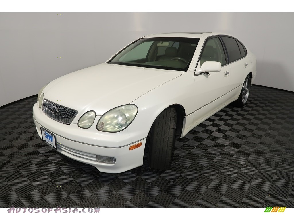 2003 GS 300 - Crystal White / Ivory photo #8