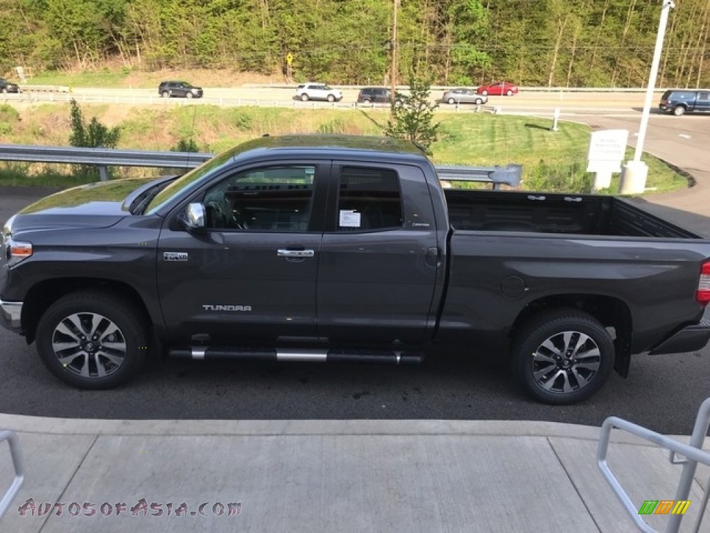 2018 Tundra Limited Double Cab 4x4 - Magnetic Gray Metallic / Black photo #5