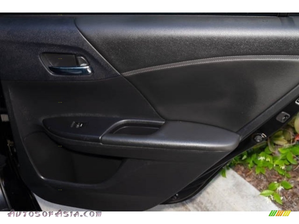 2016 Accord EX-L Sedan - Crystal Black Pearl / Black photo #33