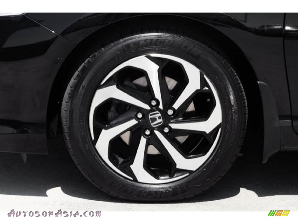 2016 Accord EX-L Sedan - Crystal Black Pearl / Black photo #36