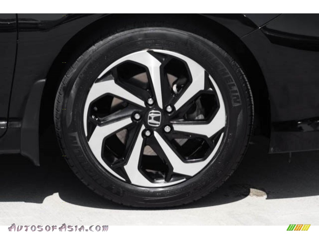 2016 Accord EX-L Sedan - Crystal Black Pearl / Black photo #39