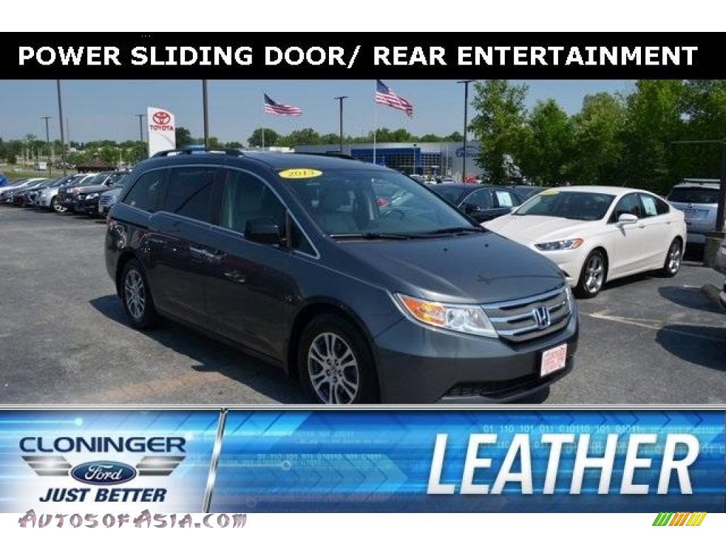 Polished Metal Metallic / Gray Honda Odyssey EX-L