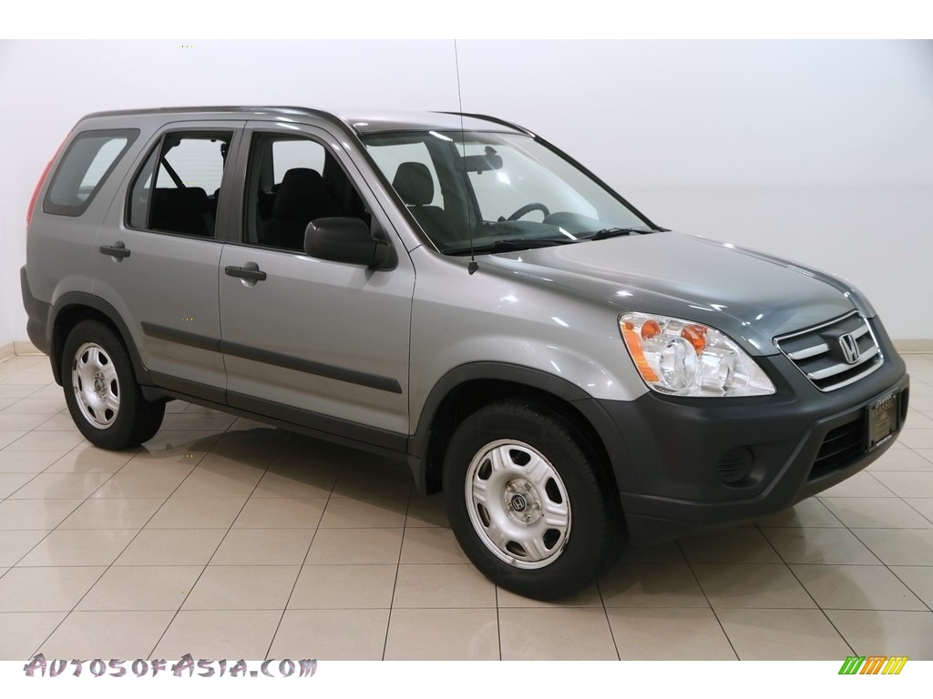 Silver Moss Metallic / Black Honda CR-V LX