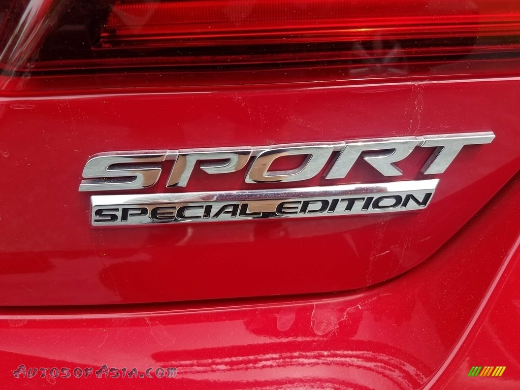 2017 Accord Sport Special Edition Sedan - San Marino Red / Black photo #6