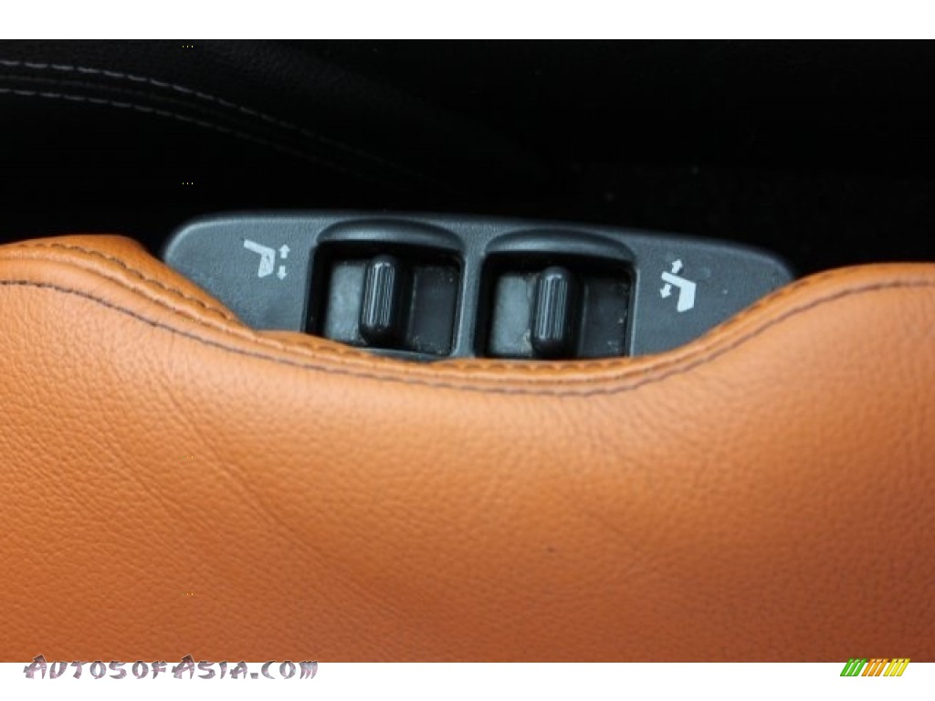 2009 370Z Touring Coupe - Magnetic Black / Persimmon Leather photo #17