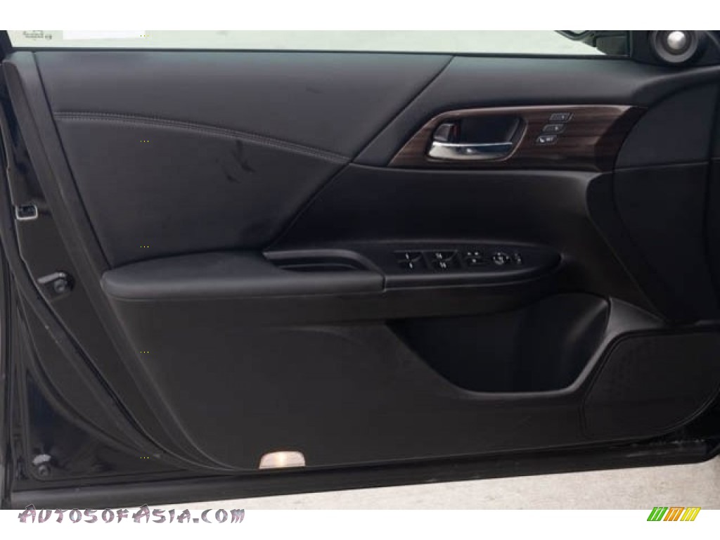 2016 Accord EX-L V6 Sedan - Crystal Black Pearl / Black photo #29