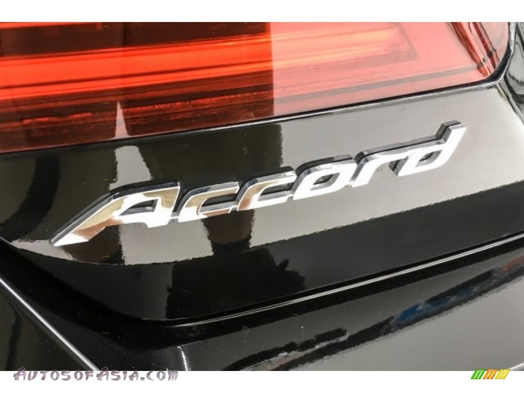 2016 Accord EX-L Sedan - Crystal Black Pearl / Black photo #7