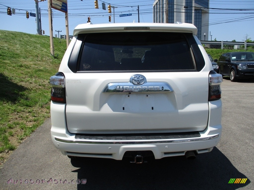 2016 4Runner Limited 4x4 - Blizzard White Pearl / Limited Redwood photo #4