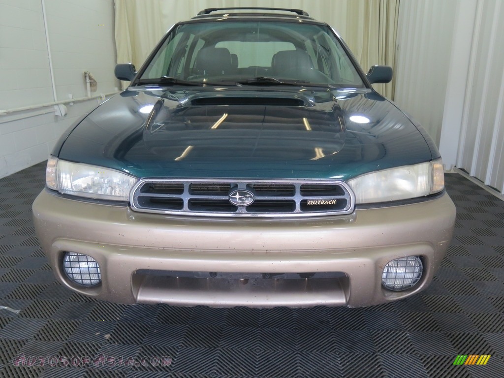 1999 Legacy Outback Wagon - Spruce Green Pearl / Gray photo #5