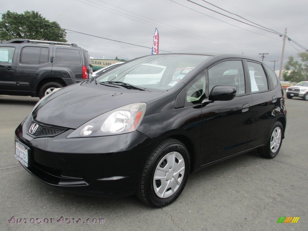 2013 Fit  - Crystal Black Pearl / Gray photo #3