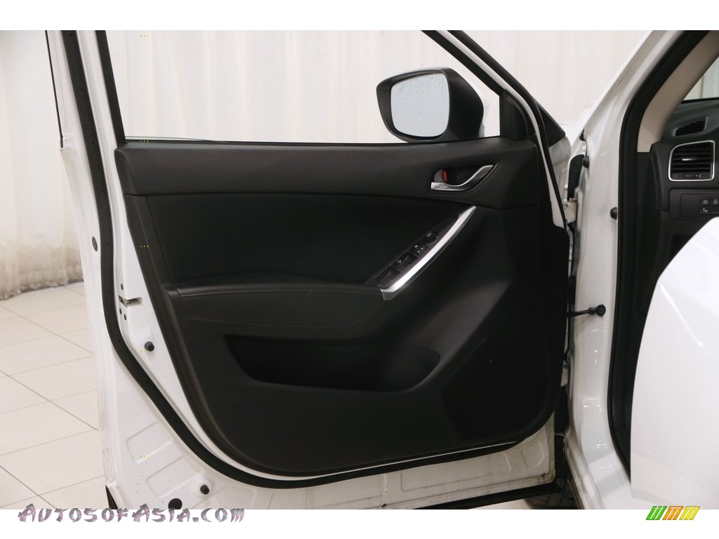 2016 CX-5 Touring AWD - Crystal White Pearl Mica / Black photo #4