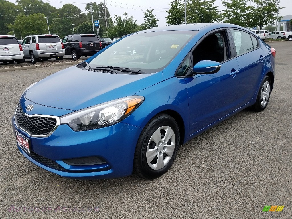 2015 Forte LX - Abyss Blue / Black photo #3