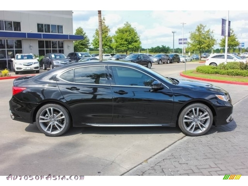 2019 TLX V6 Sedan - Crystal Black Pearl / Parchment photo #8 2019 TLX V6 Sedan - Crystal Black Pearl / Parchment photo #8