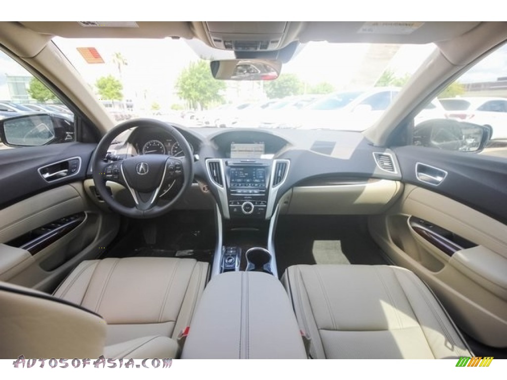 2019 TLX V6 Sedan - Crystal Black Pearl / Parchment photo #9 2019 TLX V6 Sedan - Crystal Black Pearl / Parchment photo #9