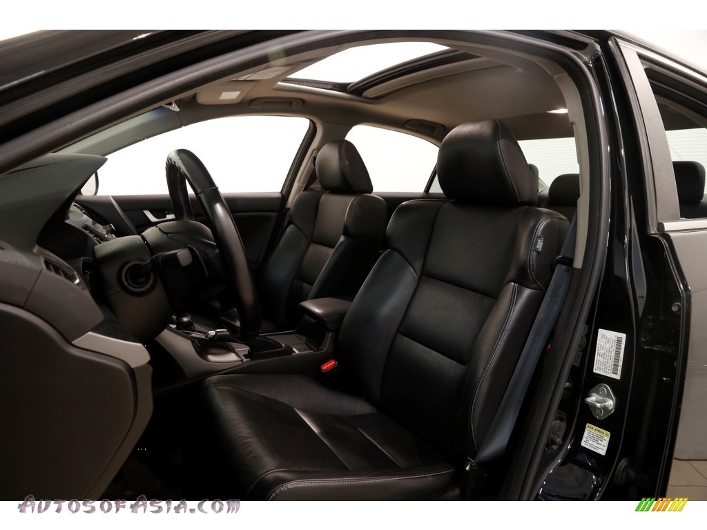 2012 TSX Technology Sedan - Crystal Black Pearl / Ebony photo #5