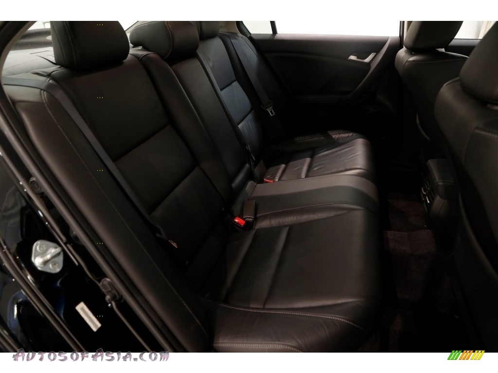 2012 TSX Technology Sedan - Crystal Black Pearl / Ebony photo #20