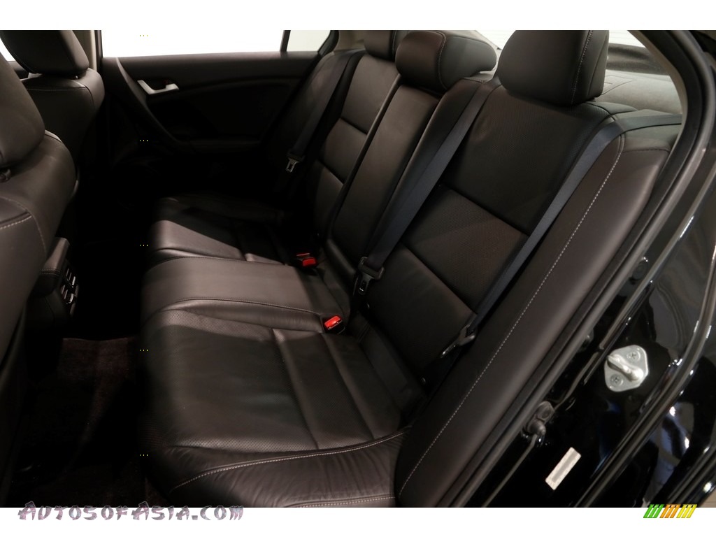2012 TSX Technology Sedan - Crystal Black Pearl / Ebony photo #21
