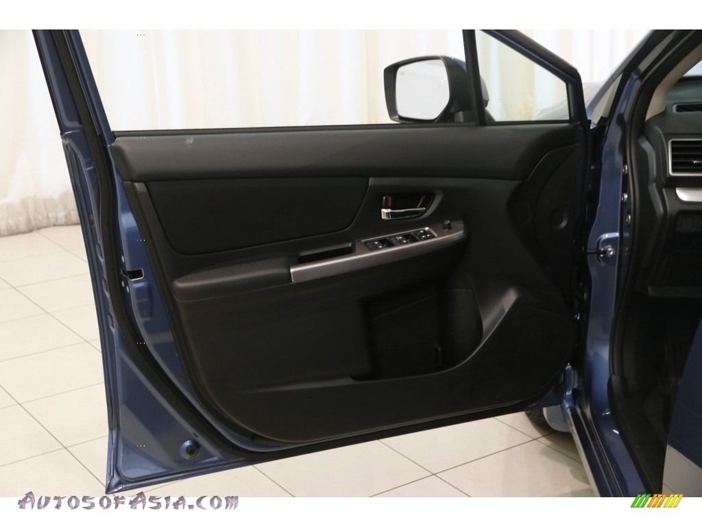 2016 Impreza 2.0i Premium 4-door - Quartz Blue Pearl / Black photo #4