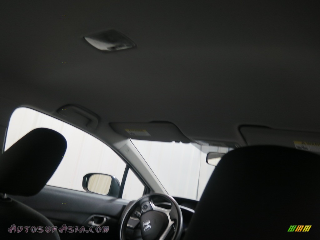 2014 Civic LX Sedan - Crystal Black Pearl / Gray photo #43