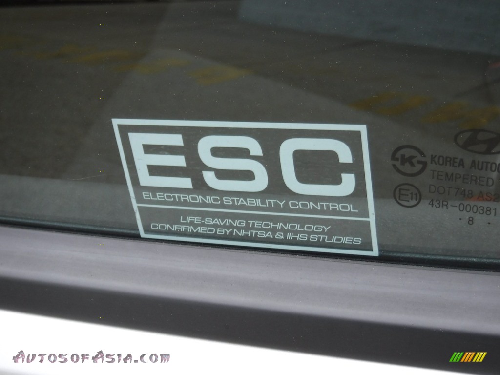 2009 Elantra GLS Sedan - Quicksilver / Black photo #9