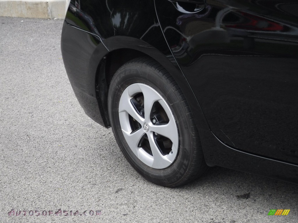 2014 Prius Four Hybrid - Black / Misty Gray photo #3