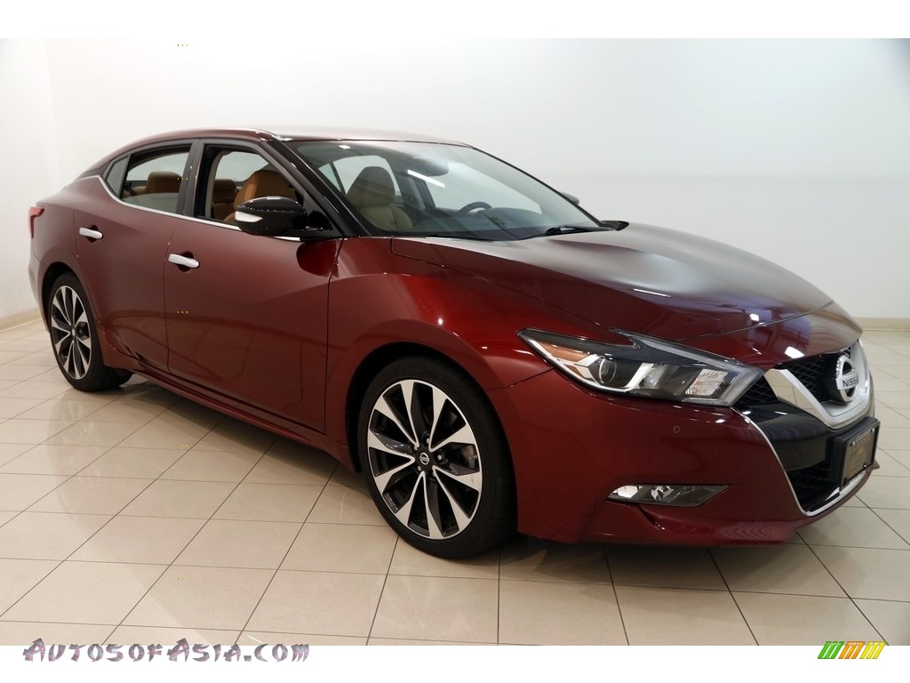 2016 Maxima SR - Coulis Red / Camel photo #1