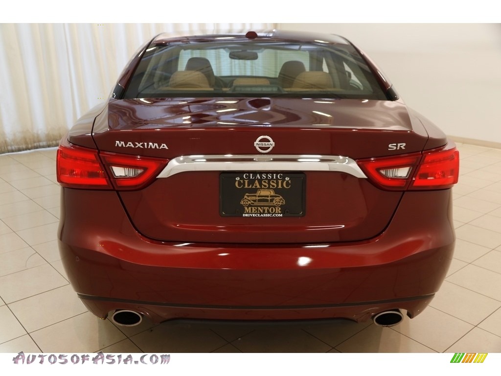 2016 Maxima SR - Coulis Red / Camel photo #17