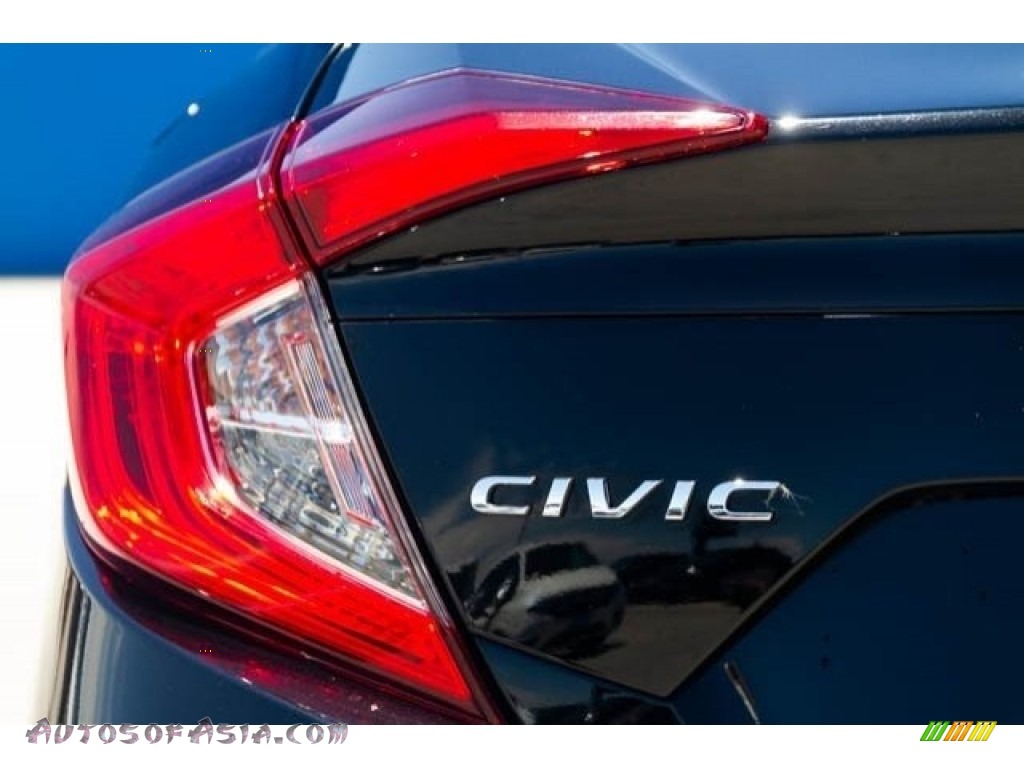 2016 Civic EX Sedan - Crystal Black Pearl / Black photo #11