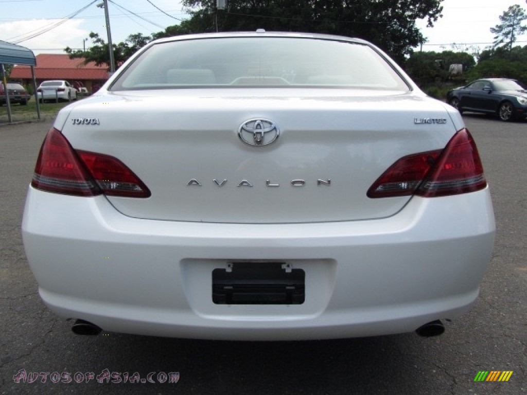 2009 Avalon Limited - Blizzard White Pearl / Ivory photo #9