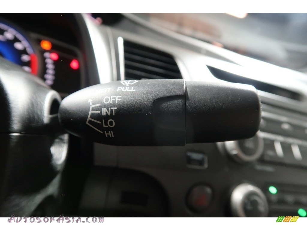 2009 Civic LX Coupe - Crystal Black Pearl / Black photo #28