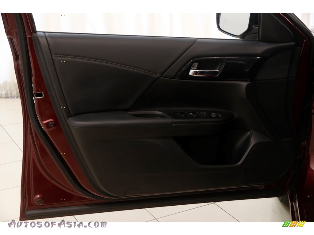 2014 Accord Sport Sedan - Basque Red Pearl II / Black photo #4