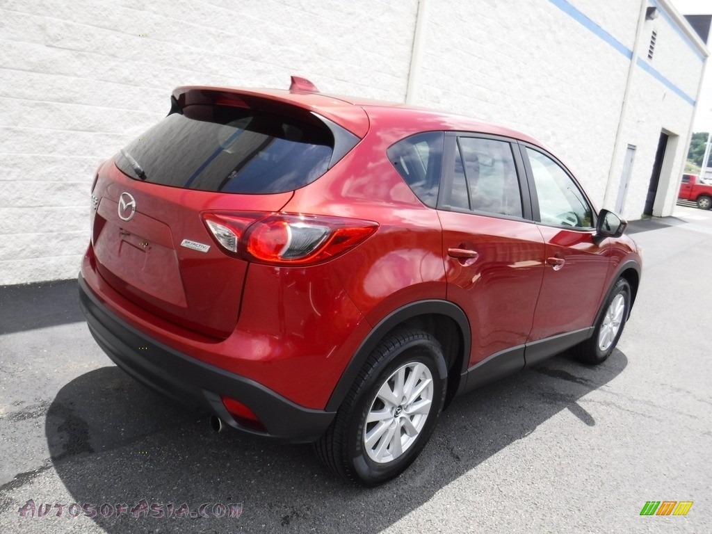 2013 CX-5 Touring AWD - Zeal Red Mica / Black photo #10