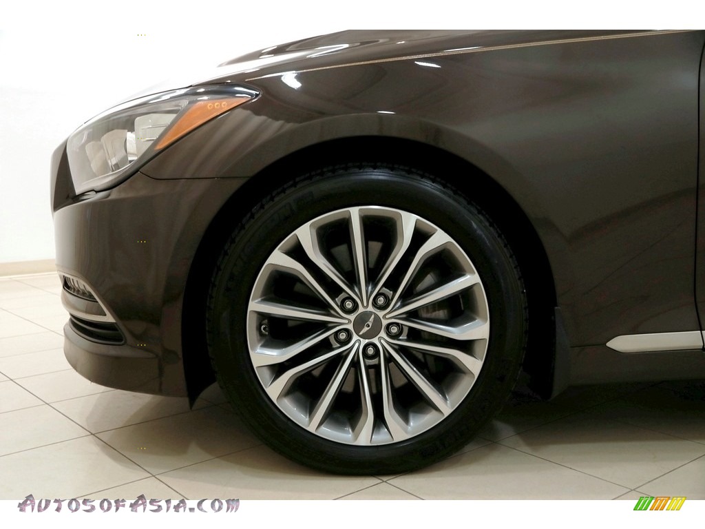 2015 Genesis 3.8 Sedan - Manhattan Brown / Beige photo #39