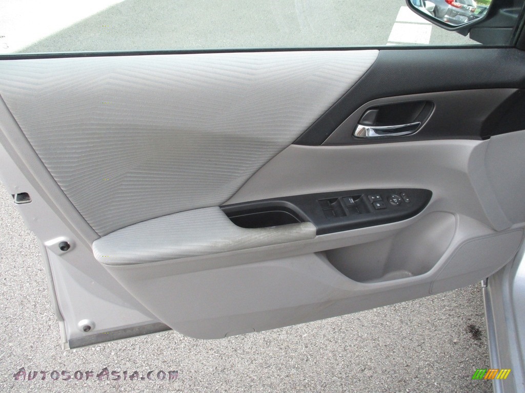 2014 Accord LX Sedan - Alabaster Silver Metallic / Gray photo #9