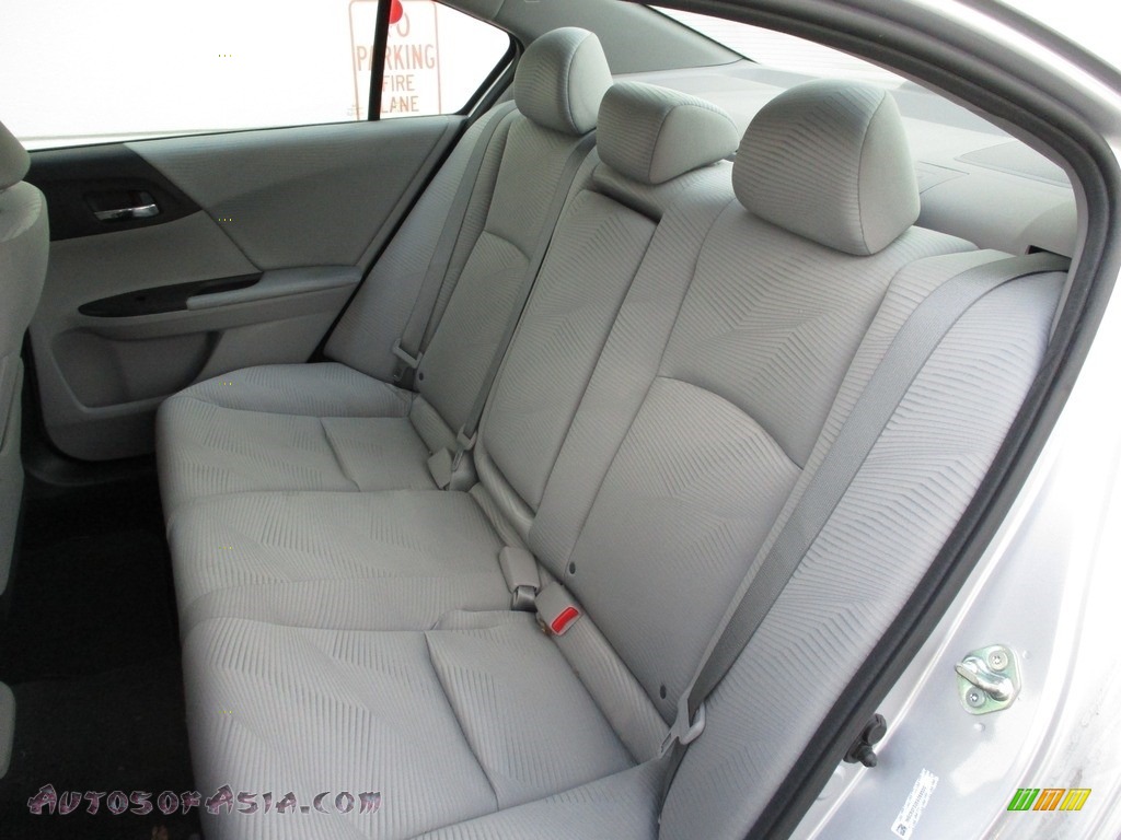 2014 Accord LX Sedan - Alabaster Silver Metallic / Gray photo #11
