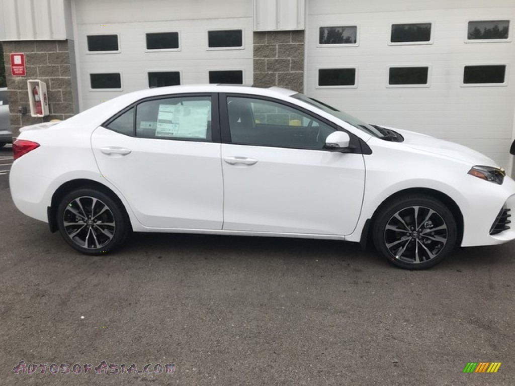 2019 Corolla XSE - Super White / Black photo #2
