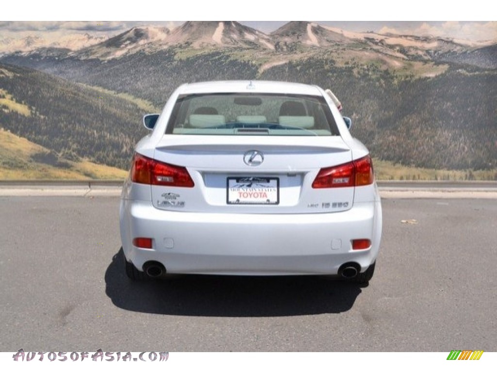 2008 IS 250 AWD - Starfire White Pearl / Sterling Gray photo #9